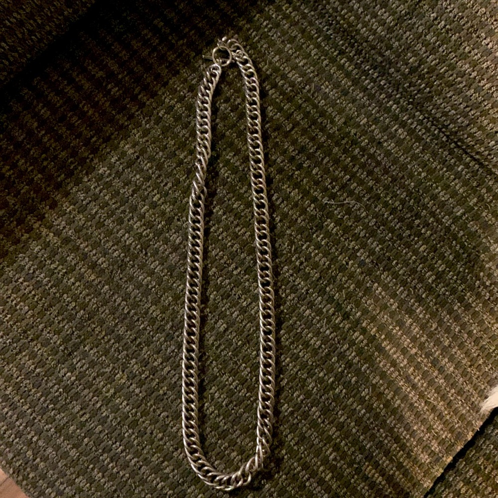 30 inch Vintage Thick & Very Heavy Chain Necklace by Anne Klein - G50